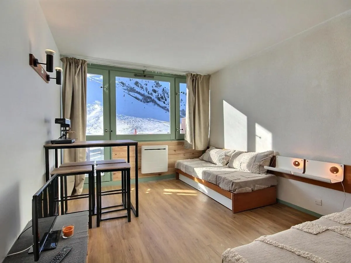 Studio Cosy Face Aux Pistes Avec Balcon A Aime 2000 - Fr-1-455-226 La Plagne